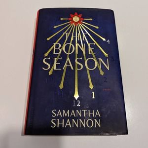 The Bone Season (2013, Hardcover) – Samantha Shannon [Dystopian, Fantasy]